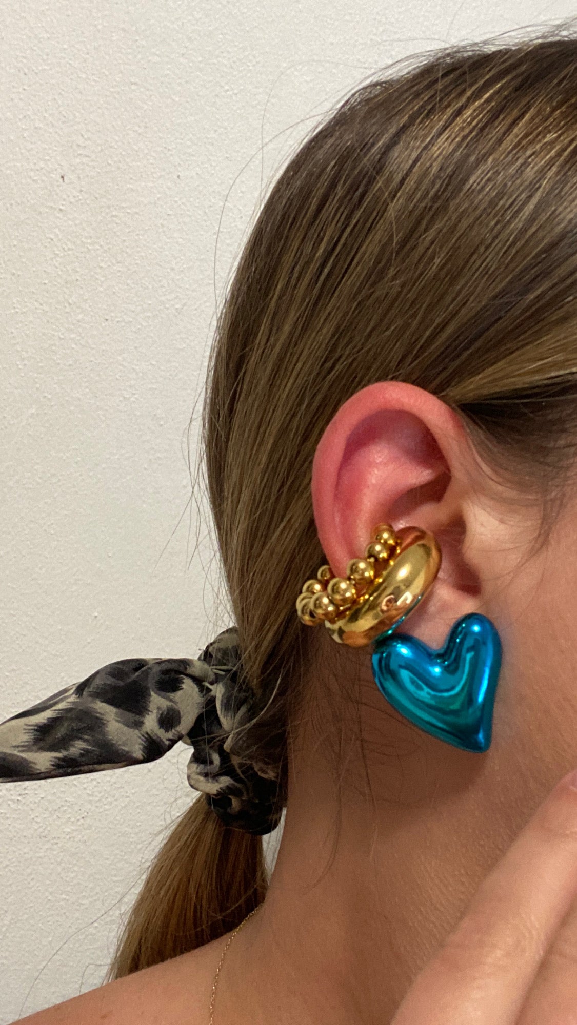 Bubble Gold Ear Cuff